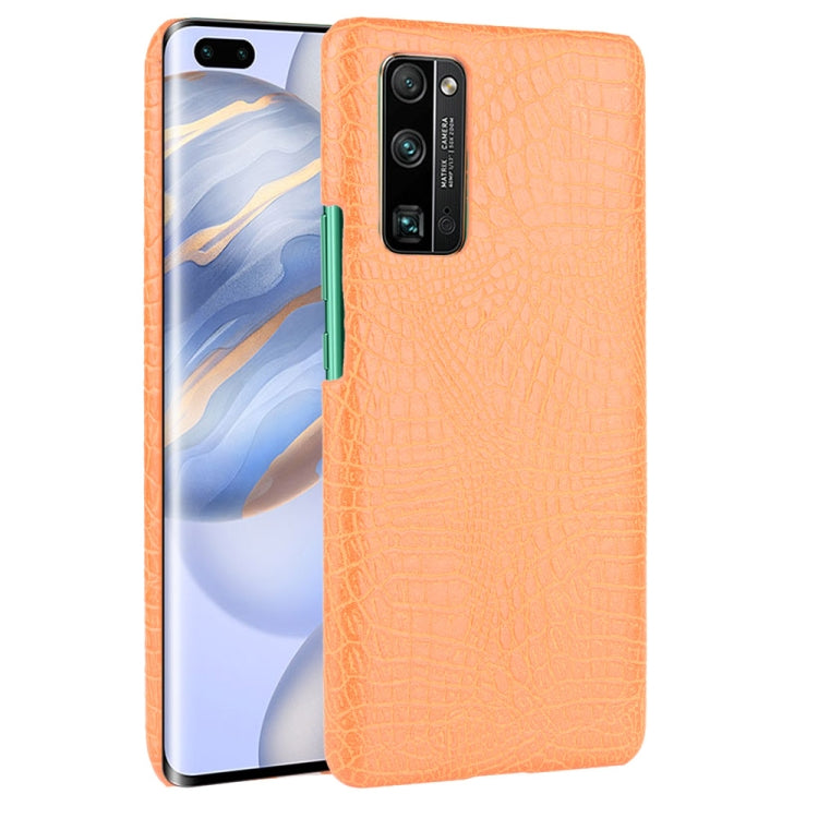 For Huawei Honor 30 Pro Shockproof Crocodile Texture PC + PU Case