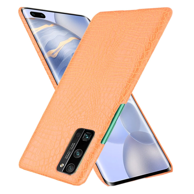 For Huawei Honor 30 Pro Shockproof Crocodile Texture PC + PU Case