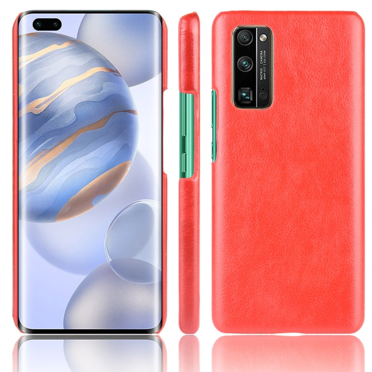 For  Huawei Honor 30 Pro Shockproof Litchi Texture PC + PU Case