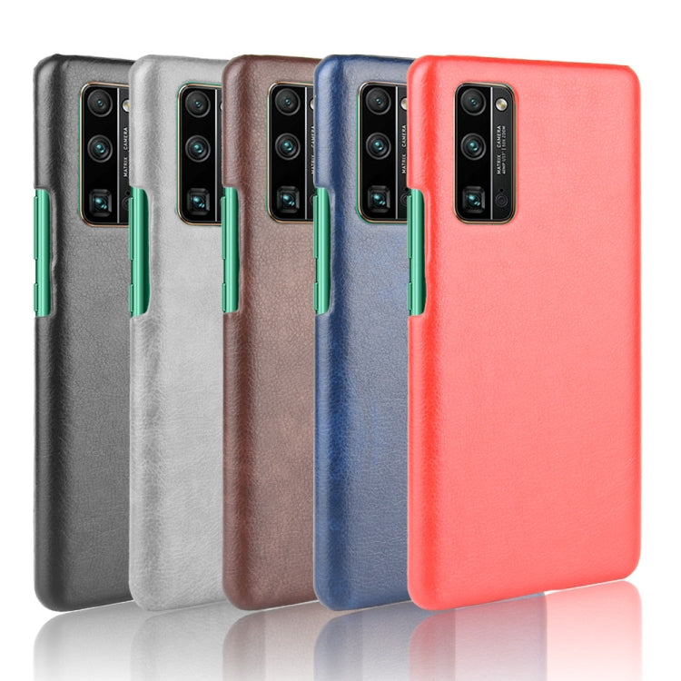 For  Huawei Honor 30 Pro Shockproof Litchi Texture PC + PU Case