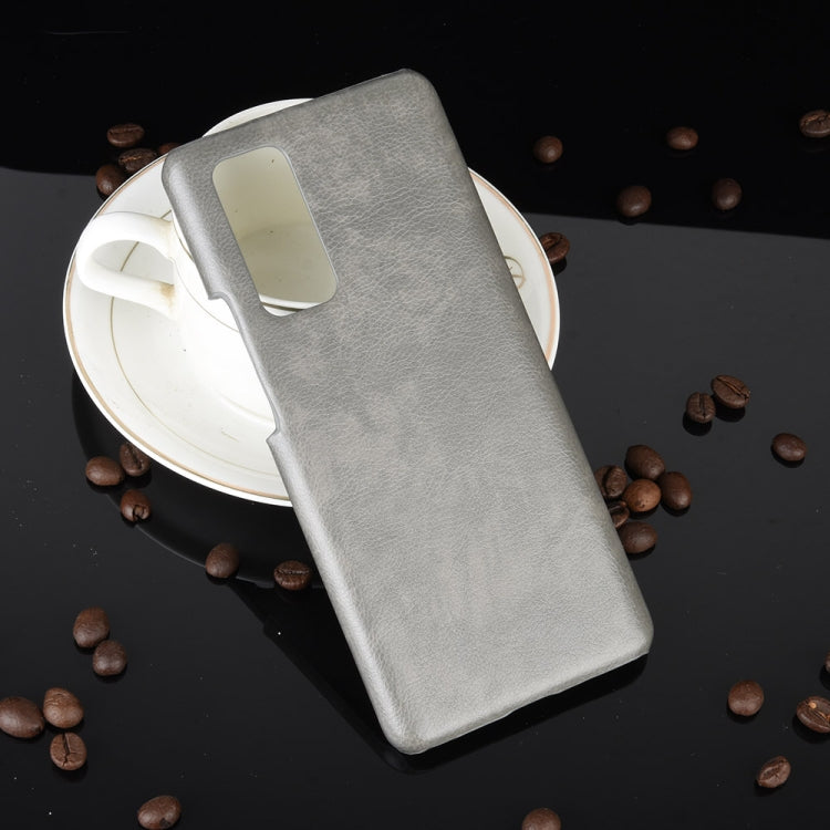 For  Huawei Honor 30 Pro Shockproof Litchi Texture PC + PU Case