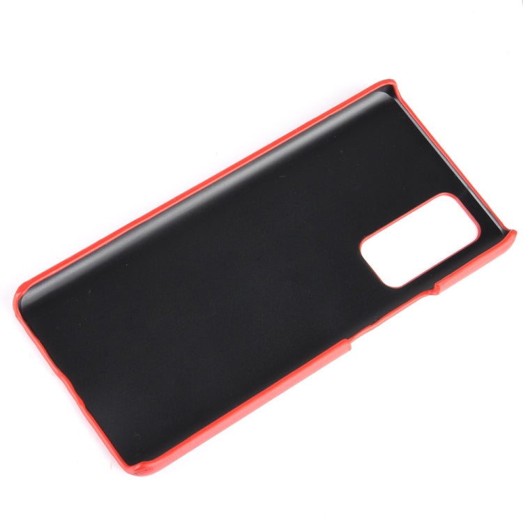 For  Huawei Honor 30 Pro Shockproof Litchi Texture PC + PU Case