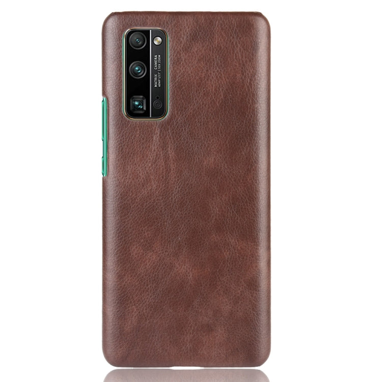 For  Huawei Honor 30 Pro Shockproof Litchi Texture PC + PU Case