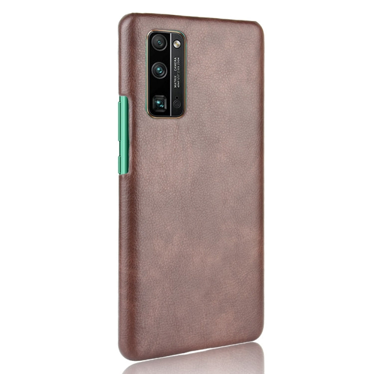 For  Huawei Honor 30 Pro Shockproof Litchi Texture PC + PU Case