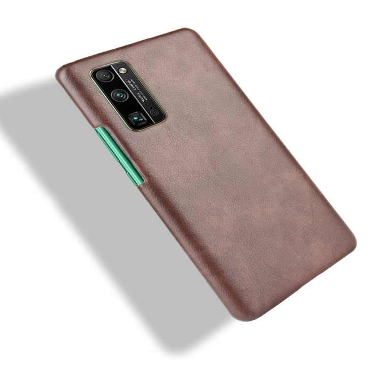 For  Huawei Honor 30 Pro Shockproof Litchi Texture PC + PU Case