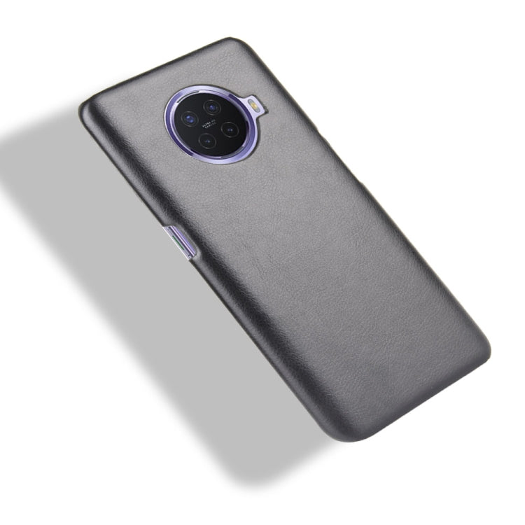 For OPPO Ace2 Shockproof Litchi Texture PC + PU Case