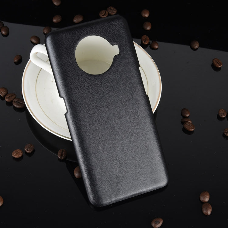 For OPPO Ace2 Shockproof Litchi Texture PC + PU Case