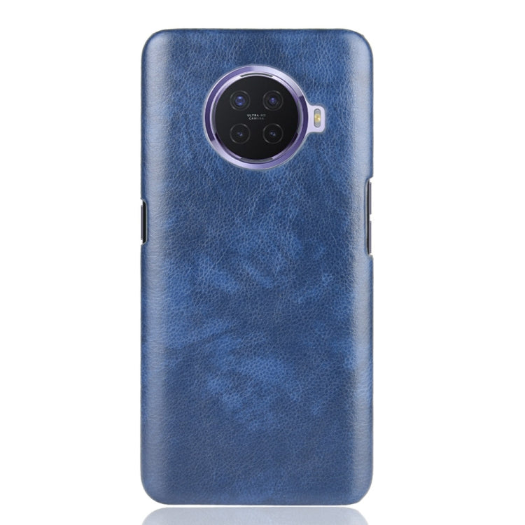 For OPPO Ace2 Shockproof Litchi Texture PC + PU Case