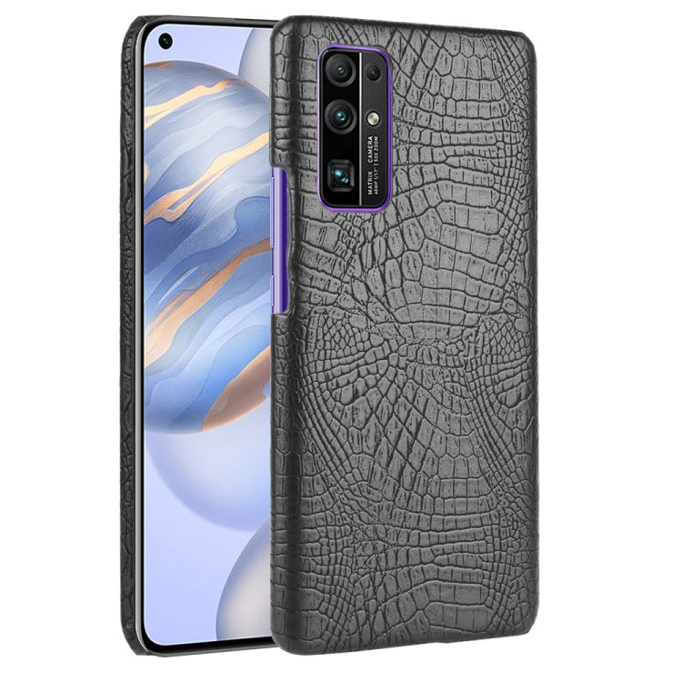 For Huawei Honor 30 Shockproof Crocodile Texture PC + PU Case