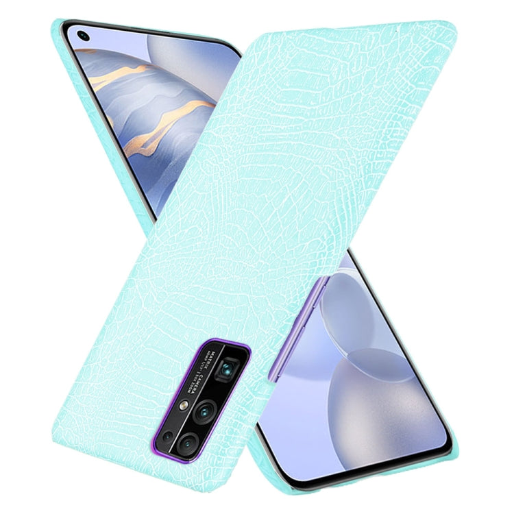 For Huawei Honor 30 Shockproof Crocodile Texture PC + PU Case