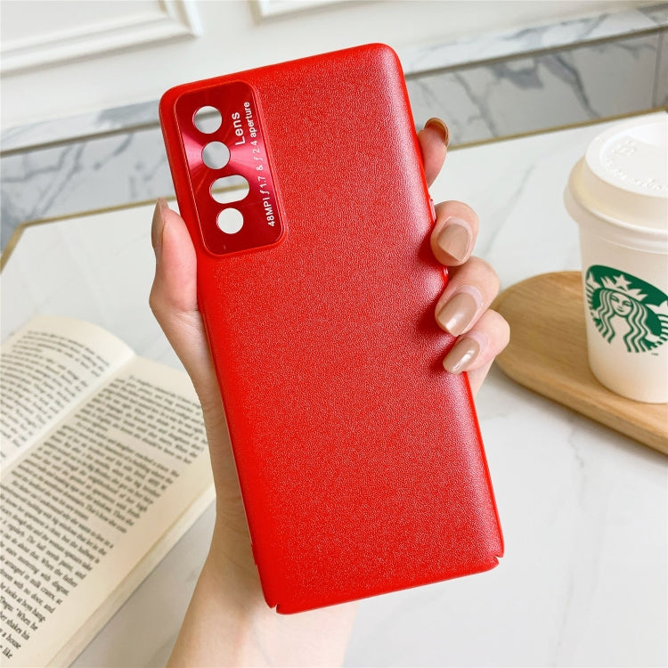 For OPPO Reno 3 Pro All-Inclusive Pure Prime Skin Plastic Case with Lens Ring Protection Cover