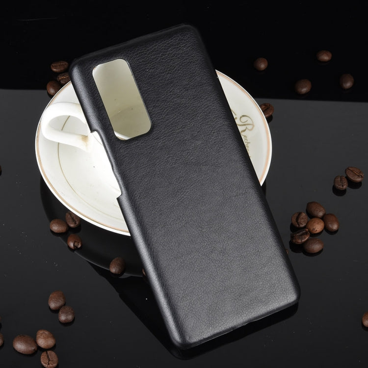 For Huawei Honor 30 Shockproof Litchi Texture PC + PU Case
