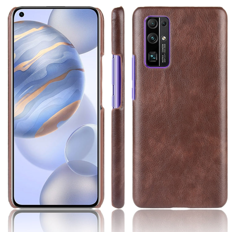 For Huawei Honor 30 Shockproof Litchi Texture PC + PU Case