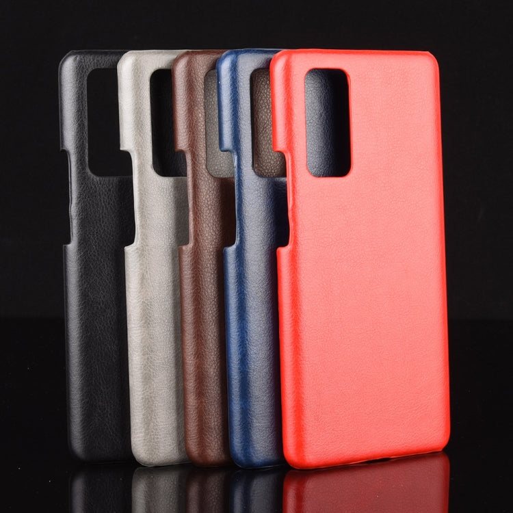 For Huawei Honor 30 Shockproof Litchi Texture PC + PU Case