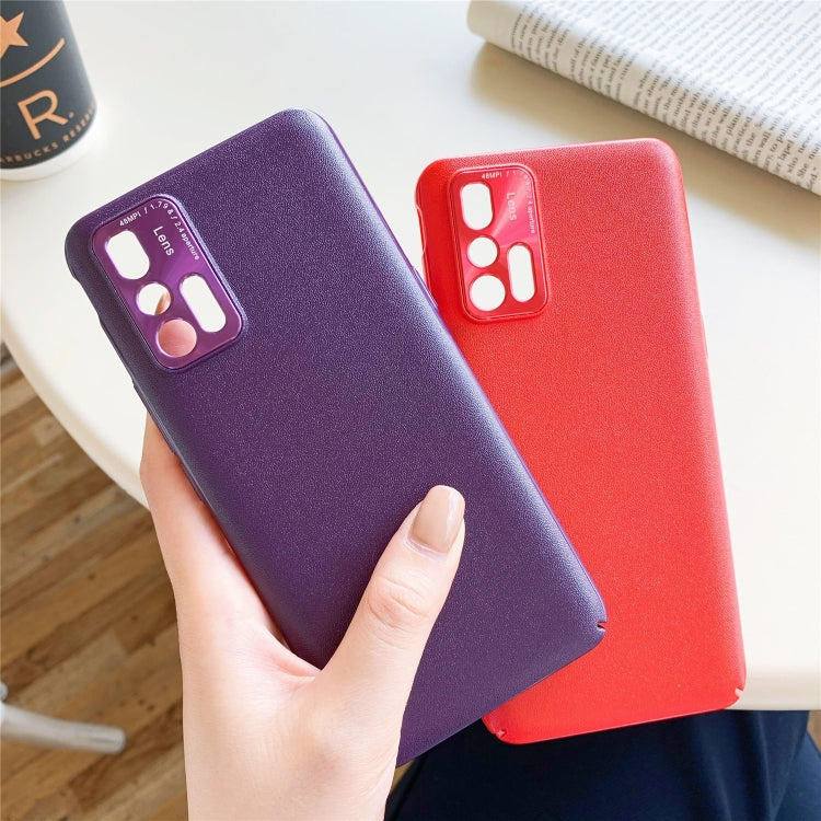 For vivo iQOO 3 5G All-Inclusive Pure Prime Skin Plastic Case with Lens Ring Protection Cover