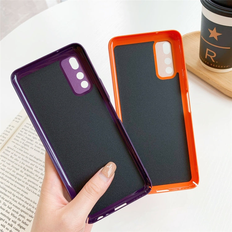 For vivo iQOO Neo3 5G All-Inclusive Pure Prime Skin Plastic Case with Lens Ring Protection Cover