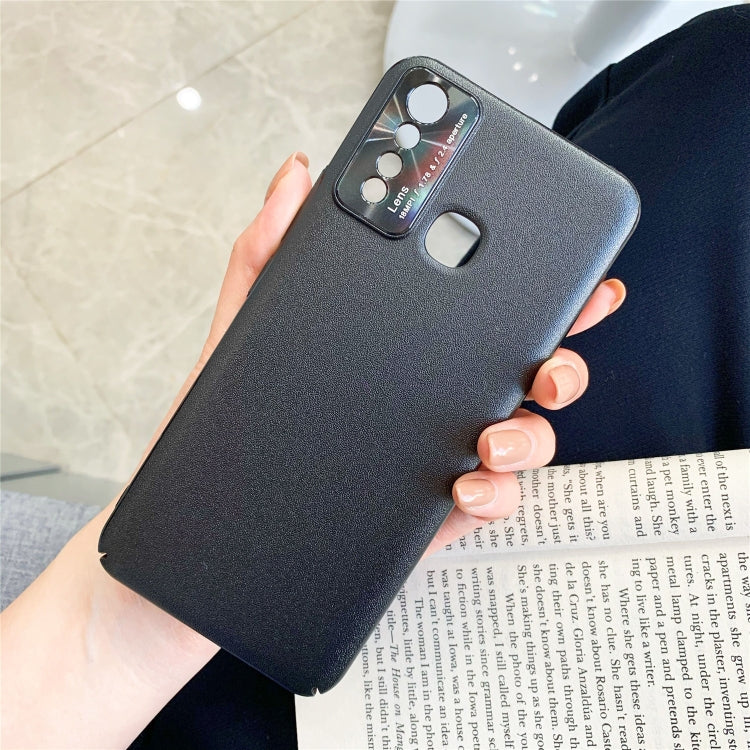 For VIVO Y5S All-Inclusive Pure Prime Skin Plastic Case with Lens Ring Protection Cover