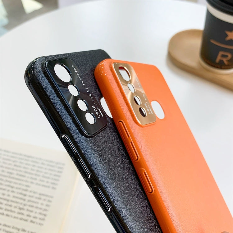 For VIVO Y5S All-Inclusive Pure Prime Skin Plastic Case with Lens Ring Protection Cover