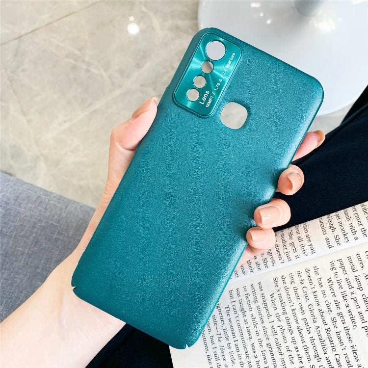 For VIVO Y5S All-Inclusive Pure Prime Skin Plastic Case with Lens Ring Protection Cover