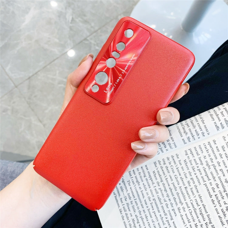 For Xiaomi Mi 10 All-Inclusive Pure Prime Skin Plastic Case with Lens Ring Protection Cover