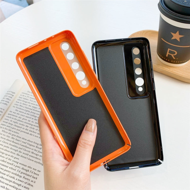For Xiaomi Mi 10 All-Inclusive Pure Prime Skin Plastic Case with Lens Ring Protection Cover