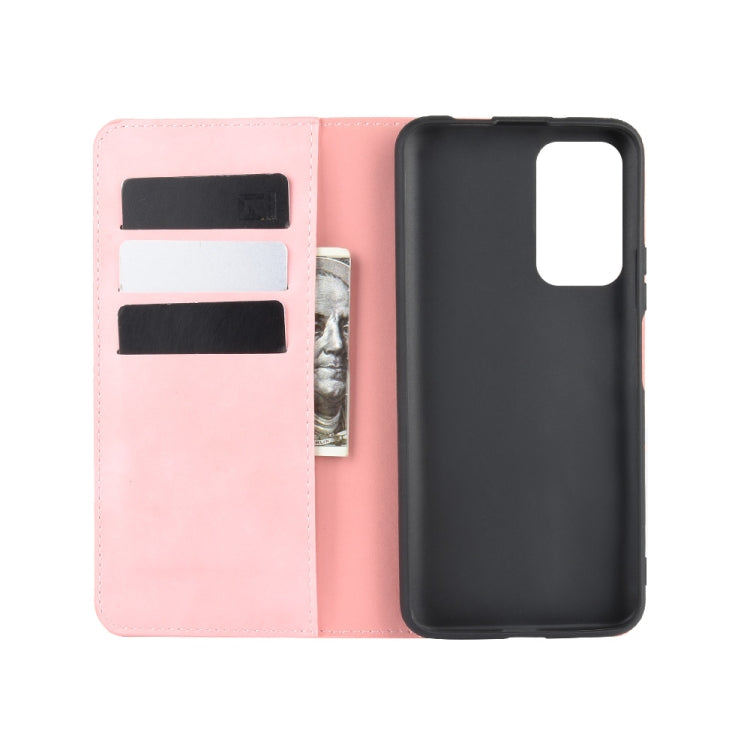 For Huawei Honor X10 5G Retro-skin Business Magnetic Suction Leather Case with Holder & Card Slots & Wallet