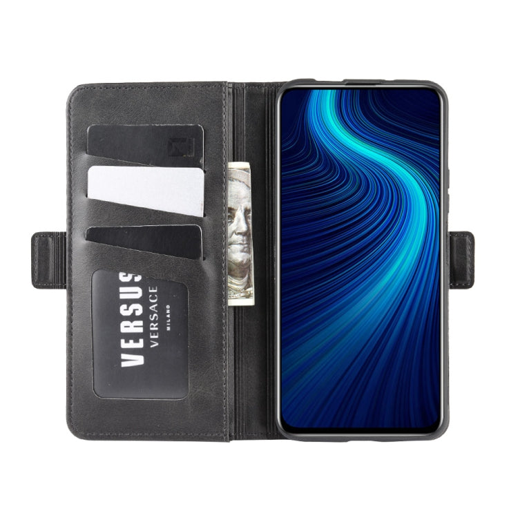 For Huawei Honor X10 5G Dual-side Magnetic Buckle Horizontal Flip Leather Case with Holder & Card Slots & Wallet