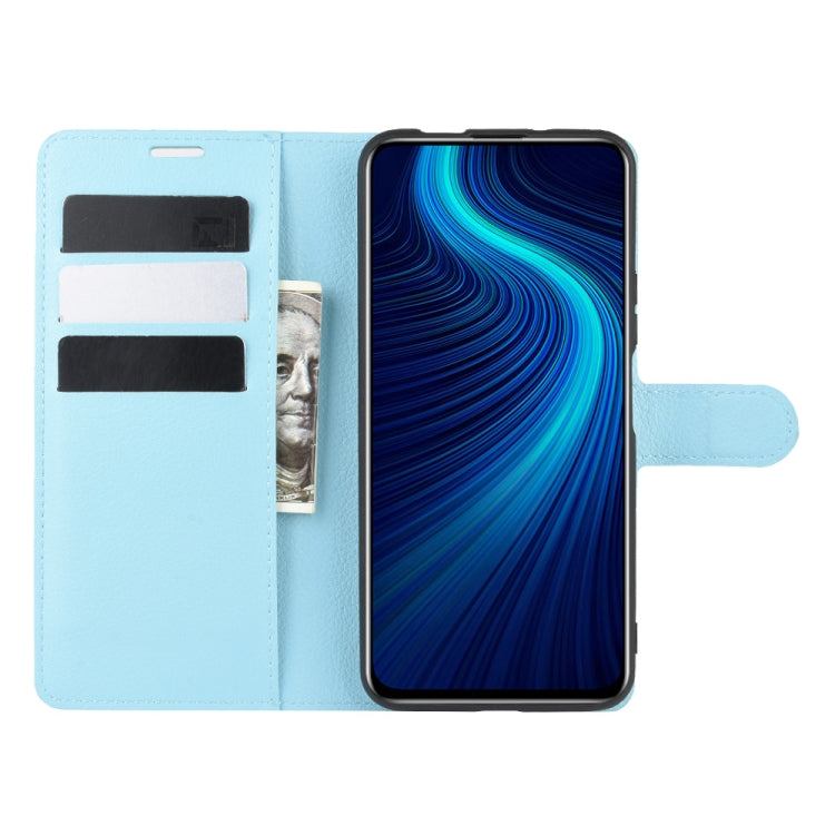 For Huawei Honor X10 5G Litchi Texture Horizontal Flip Protective Case with Holder & Card Slots & Wallet