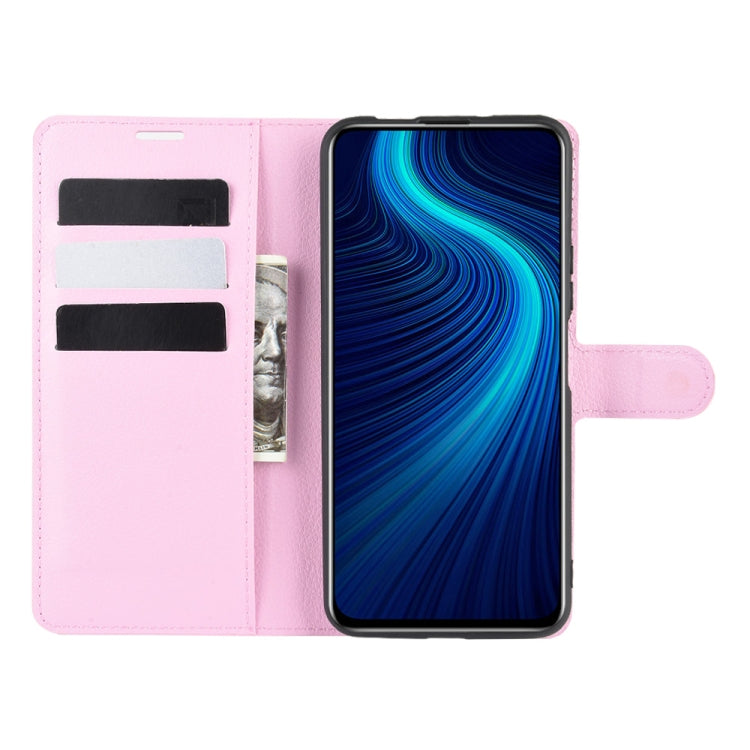 For Huawei Honor X10 5G Litchi Texture Horizontal Flip Protective Case with Holder & Card Slots & Wallet