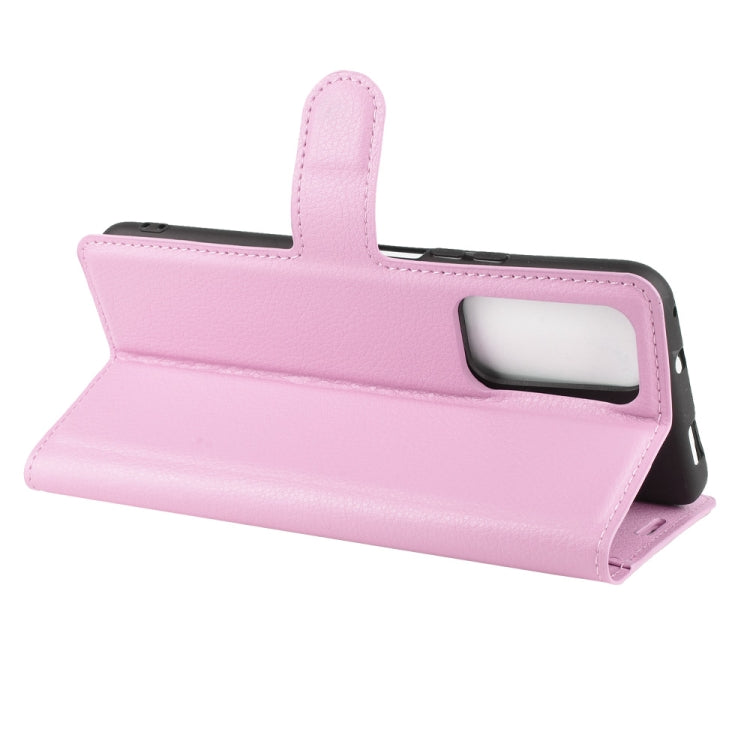 For Huawei Honor X10 5G Litchi Texture Horizontal Flip Protective Case with Holder & Card Slots & Wallet