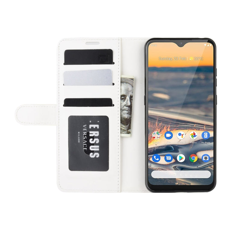 For Nokia 5.3 R64 Texture Single Horizontal Flip Protective Case with Holder & Card Slots & Wallet& Photo Frame