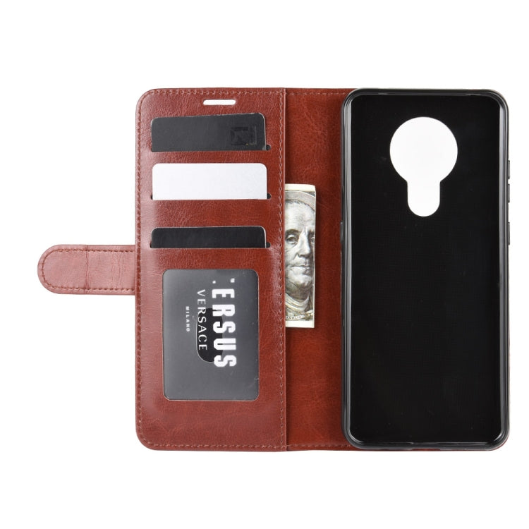 For Nokia 5.3 R64 Texture Single Horizontal Flip Protective Case with Holder & Card Slots & Wallet& Photo Frame