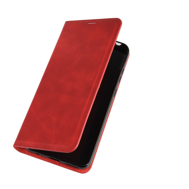 For Nokia 5.3 Retro-skin Business Magnetic Suction Leather Case with Holder & Card Slots & Wallet