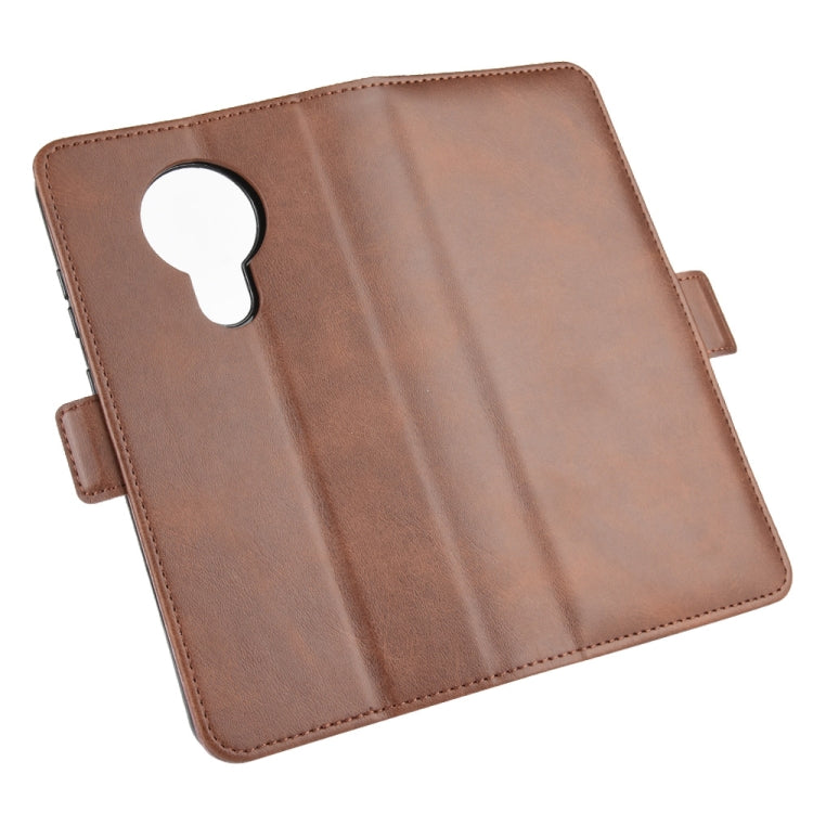 For Nokia 5.3 Dual-side Magnetic Buckle Horizontal Flip Leather Case with Holder & Card Slots & Wallet