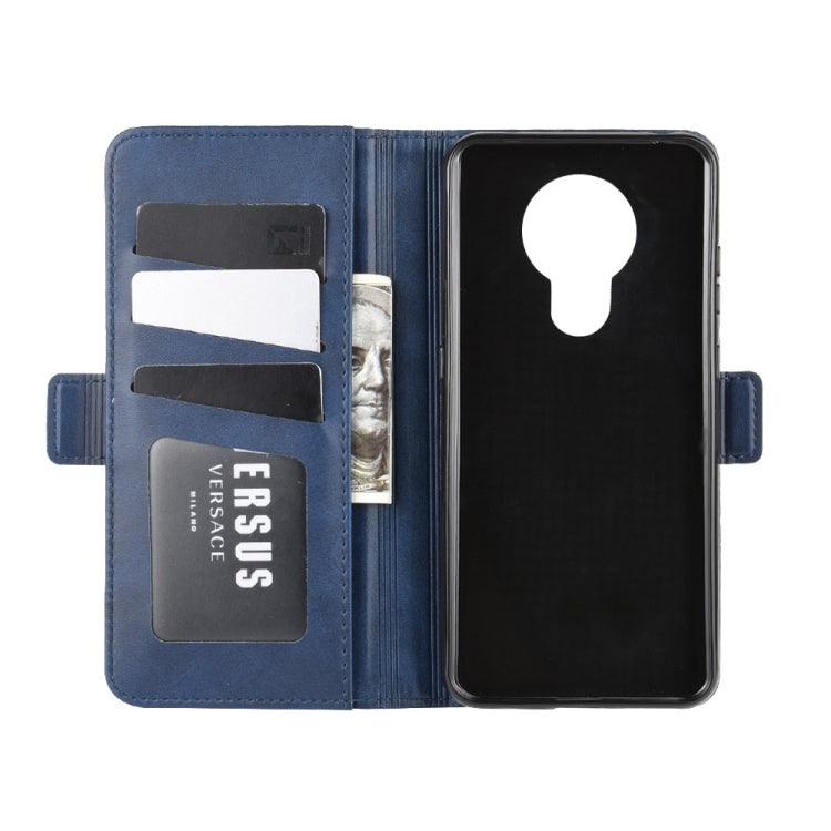 For Nokia 5.3 Dual-side Magnetic Buckle Horizontal Flip Leather Case with Holder & Card Slots & Wallet