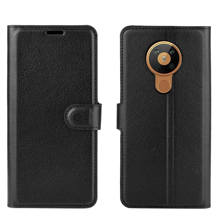 For Nokia 5.3 Litchi Texture Horizontal Flip Protective Case with Holder & Card Slots & Wallet