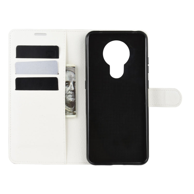 For Nokia 5.3 Litchi Texture Horizontal Flip Protective Case with Holder & Card Slots & Wallet