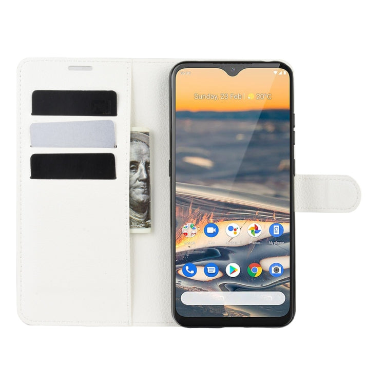 For Nokia 5.3 Litchi Texture Horizontal Flip Protective Case with Holder & Card Slots & Wallet