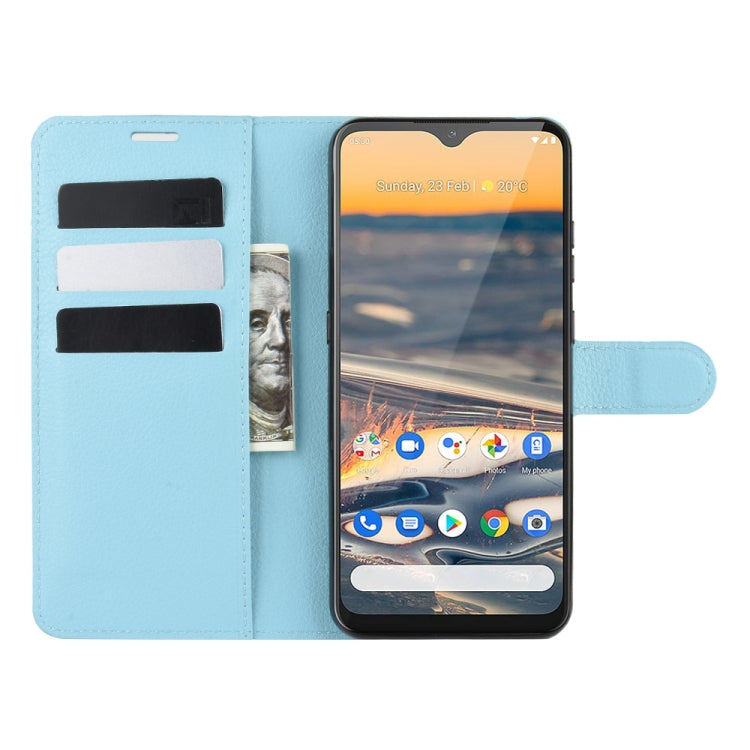 For Nokia 5.3 Litchi Texture Horizontal Flip Protective Case with Holder & Card Slots & Wallet