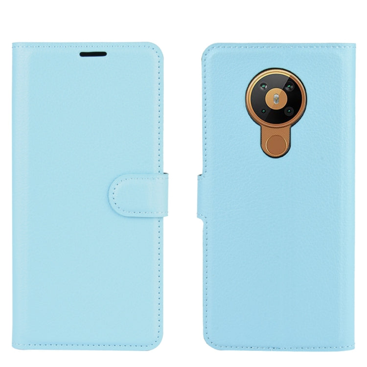 For Nokia 5.3 Litchi Texture Horizontal Flip Protective Case with Holder & Card Slots & Wallet
