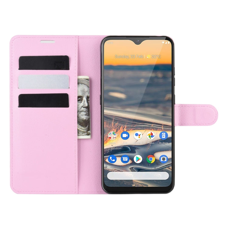 For Nokia 5.3 Litchi Texture Horizontal Flip Protective Case with Holder & Card Slots & Wallet