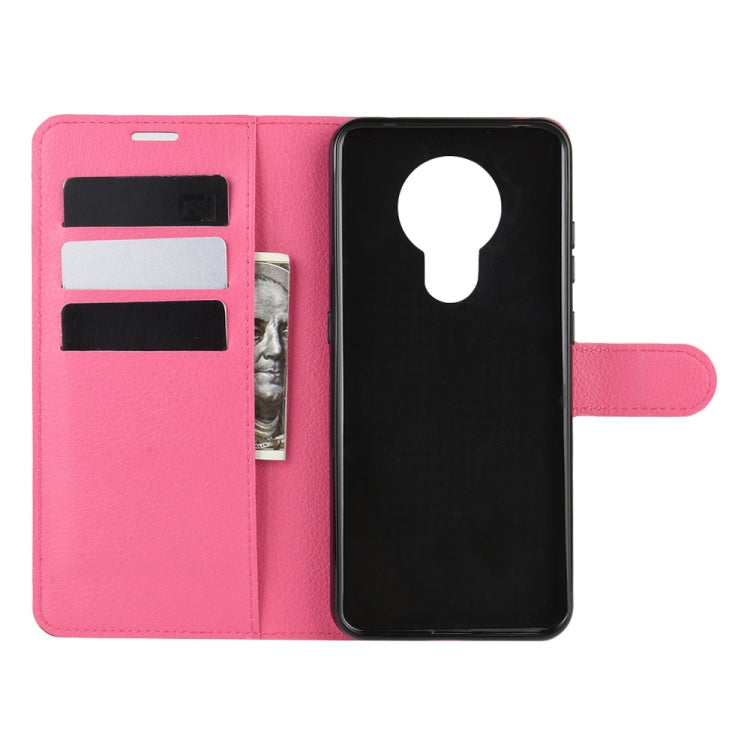 For Nokia 5.3 Litchi Texture Horizontal Flip Protective Case with Holder & Card Slots & Wallet