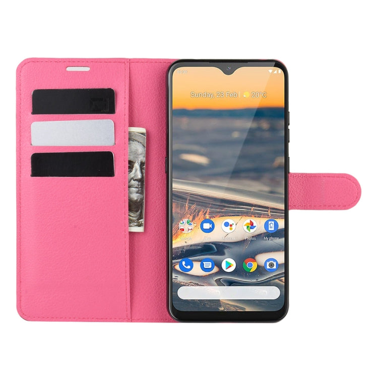 For Nokia 5.3 Litchi Texture Horizontal Flip Protective Case with Holder & Card Slots & Wallet