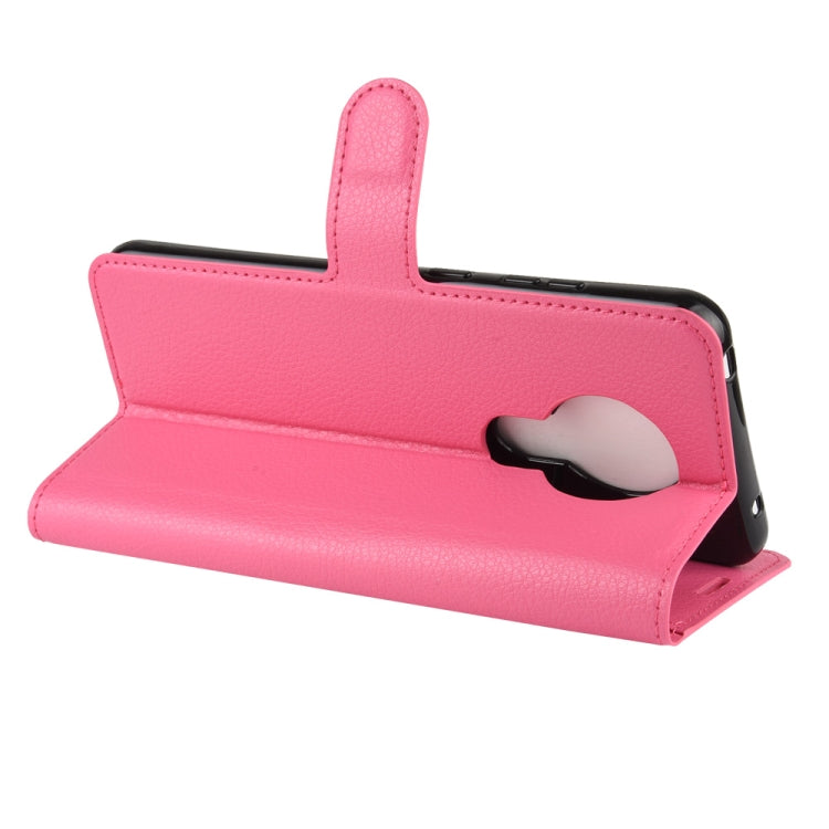 For Nokia 5.3 Litchi Texture Horizontal Flip Protective Case with Holder & Card Slots & Wallet