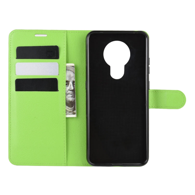 For Nokia 5.3 Litchi Texture Horizontal Flip Protective Case with Holder & Card Slots & Wallet