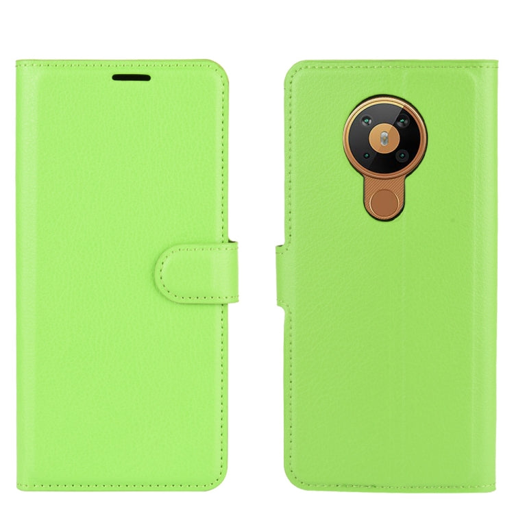For Nokia 5.3 Litchi Texture Horizontal Flip Protective Case with Holder & Card Slots & Wallet
