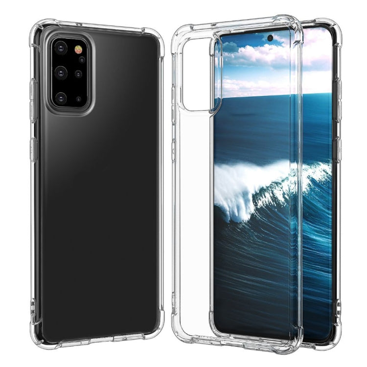 For Samsung Galaxy M80S/A91/S10 Lite1 Four-Corner Anti-Drop Ultra-Thin Transparent TPU Phone Case(Transparent)