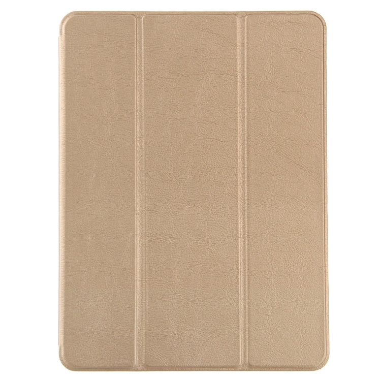 For iPad 10.2 Honeycomb Ventilation Foldable Deformation Horizontal Flip PU Leather Case with 3-Folding Holder & Pen Slot & Smart Sleep / Wake-up