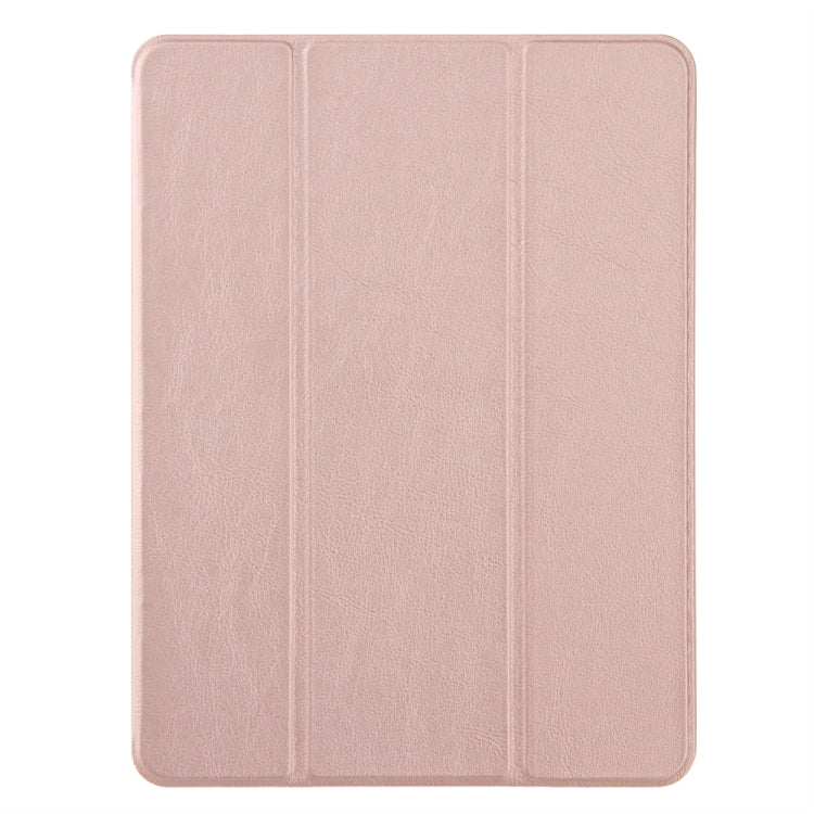 For iPad 10.2 Honeycomb Ventilation Foldable Deformation Horizontal Flip PU Leather Case with 3-Folding Holder & Pen Slot & Smart Sleep / Wake-up