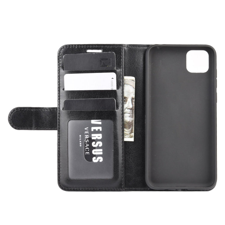 For Huawei Y5p/Honor 9S R64 Texture Single Horizontal Flip Protective Case with Holder & Card Slots & Wallet& Photo Frame